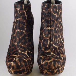 Michael Kors Cheetah Print Calf Hair Ankle Bootie